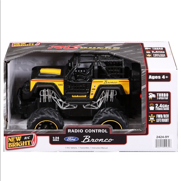New Bright Toys New Bright 24 Ford Bronco Remote Control Truck